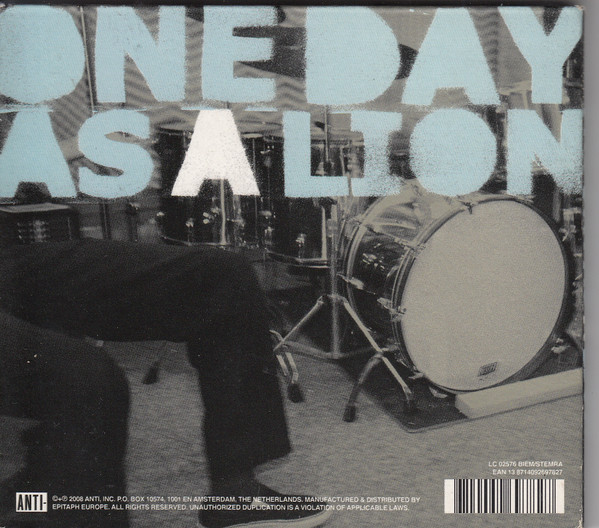 One Day As A Lion - One Day As A Lion | Anti- (ANTI 6978-2) - 3