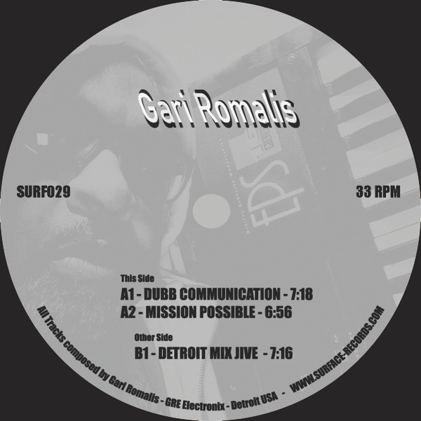 Gari Romalis - Detroit Mix Jive Ep | Surface Records France (SURF029) - 2 Gari Romalis - Detroit Mix Jive Ep | Surface Records France (SURF029) - 2