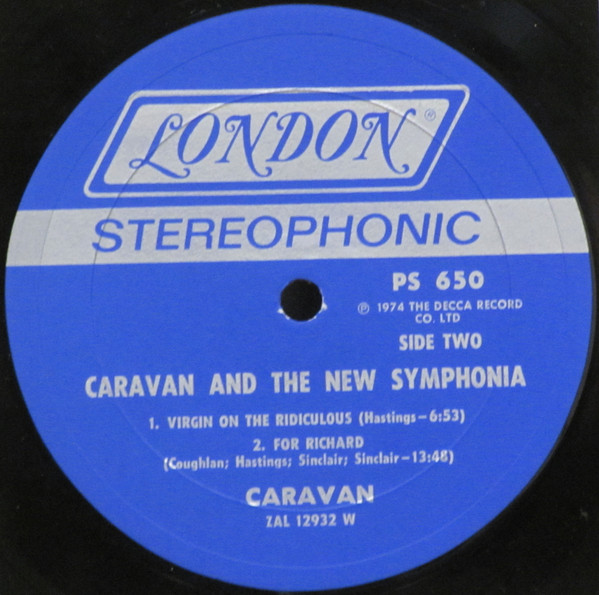 Caravan & The New Symphonia - Caravan & The New Symphonia | London Records (PS 650) - 4 Caravan & The New Symphonia - Caravan & The New Symphonia | London Records (PS 650) - 4