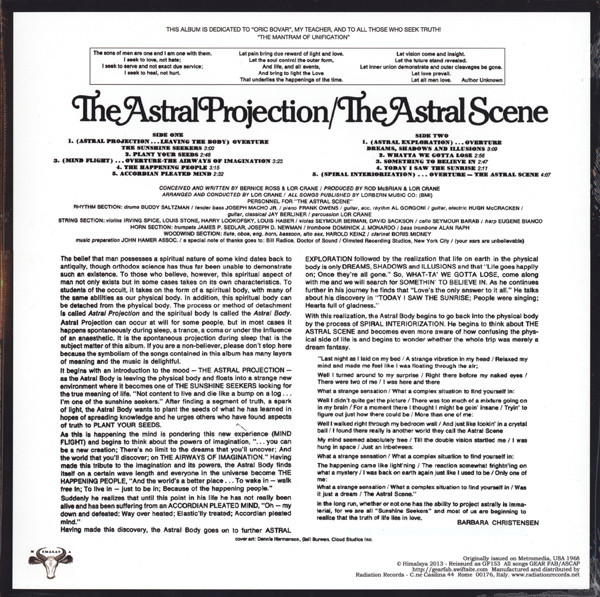 The Astral Projection - The Astral Scene | Himalaya (AYA68006) - 3