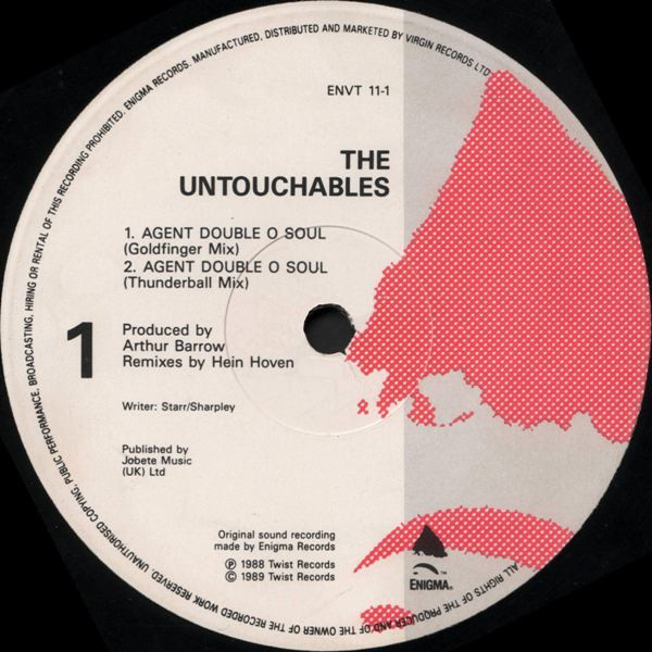 The Untouchables - Agent Double O Soul | Twist Records (612 269-213) - main The Untouchables - Agent Double O Soul | Twist Records (612 269-213) - main