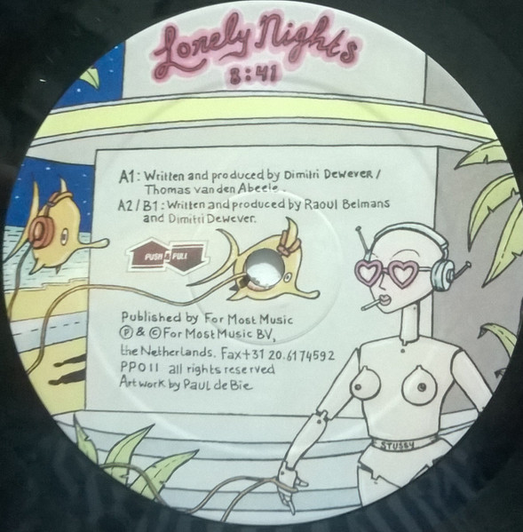 Cozy Creatures - Latin Pussy / Lonely Nights | Push & Pull (PP011) - 2