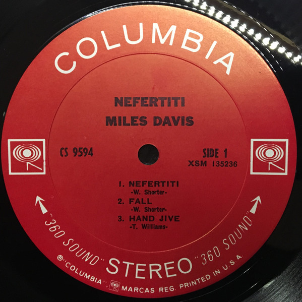 Miles Davis - Nefertiti | Columbia (CS 9594) - 3