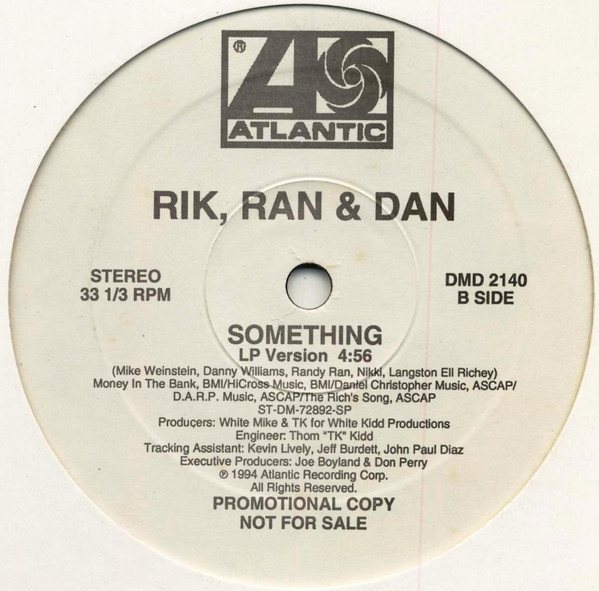 Rik, Ran & Dan - Trippin' | Atlantic (DMD 2140) - 2