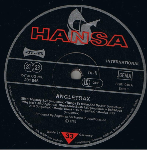 Angletrax - Angletrax | Hansa International (201 046-320) - 3