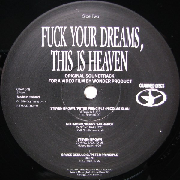 Various - Fuck Your Dreams, This Is Heaven | Crammed Discs (CRAM 048) - 3