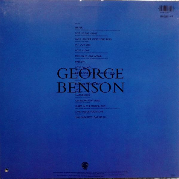 George Benson - Midnight Moods | Warner Bros. Records (9548-30801-1) - 2 George Benson - Midnight Moods | Warner Bros. Records (9548-30801-1) - 2