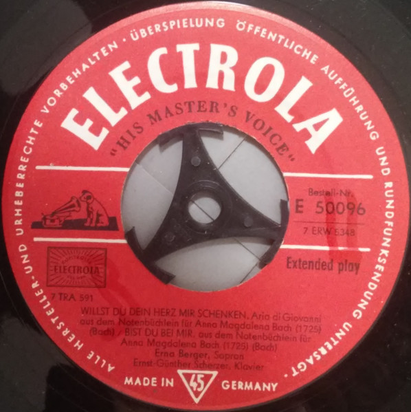 Willst Du Dein Herz Mir Schenken / Bist Du Bei Mir / Die Forelle Op. 32 / Ave Maria