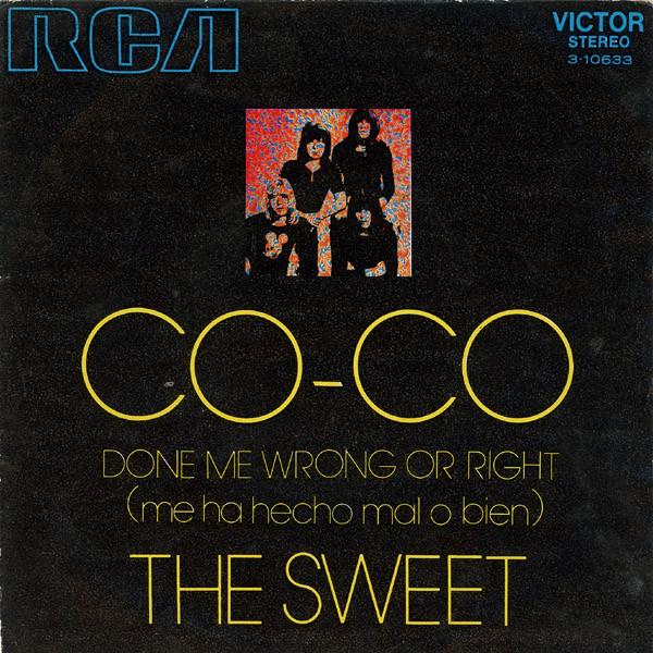 The Sweet - Co-Co | RCA Victor (3-10633)