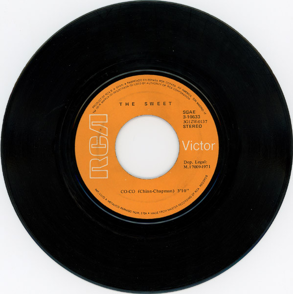 The Sweet - Co-Co | RCA Victor (3-10633) - 3 The Sweet - Co-Co | RCA Victor (3-10633) - 3