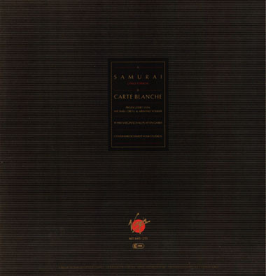Michael Cretu - Samurai | Virgin (601 645) - 2