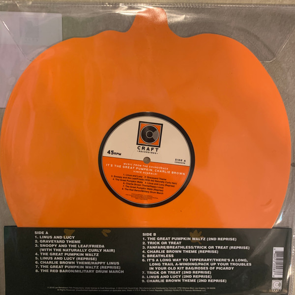 Vince Guaraldi - It’s The Great Pumpkin, Charlie Brown: Music From The Soundtrack | Craft Recordings (CR00450) - 3