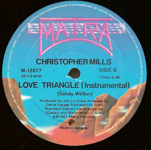 Christopher Mills - Love Triangle | Matra (W-12077) - 2