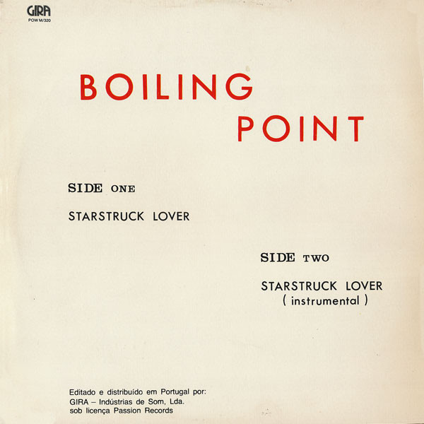 Boiling Point - Starstruck Lover | Gira (POW M/320) - 2