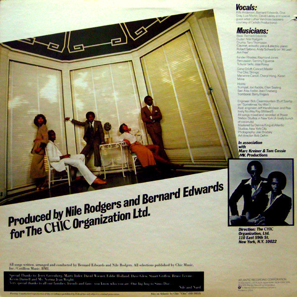 Chic - C'est Chic | Atlantic (SD 19209) - 2 Chic - C'est Chic | Atlantic (SD 19209) - 2