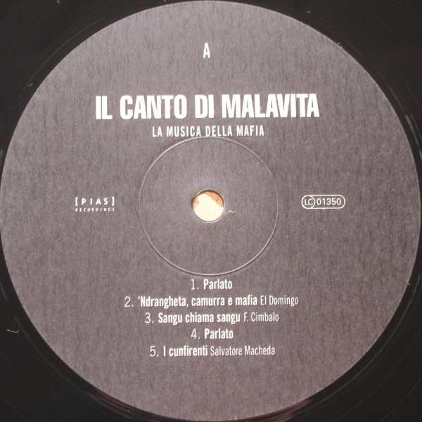 Various - Il Canto Di Malavita (La Musica Della Mafia) | [PIAS] Recordings (PIAS 4703 DLP) - 3