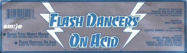 Dr. Walker & Frank Heiss - Flash Dancers On Acid | Sm:)e Communications (SM-9042-0) - 3 Dr. Walker & Frank Heiss - Flash Dancers On Acid | Sm:)e Communications (SM-9042-0) - 3