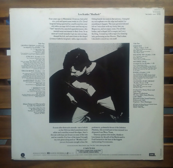 Leo Kottke - Mudlark | Capitol Records (1864051) - 2