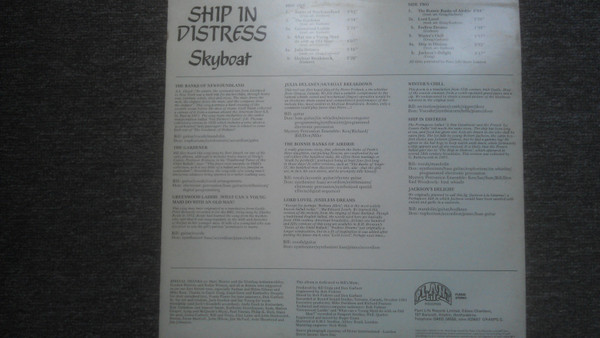 Skyboat - Ship In Distress | Plant Life (PLR035) - 2 Skyboat - Ship In Distress | Plant Life (PLR035) - 2
