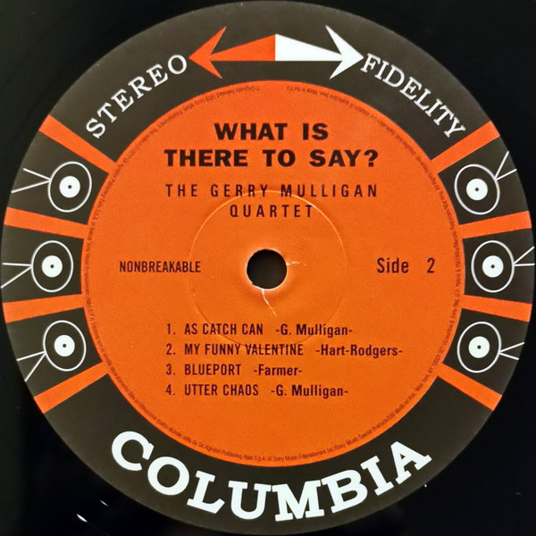 Gerry Mulligan Quartet - What Is There To Say? | Columbia (CS 8116) - 4 Gerry Mulligan Quartet - What Is There To Say? | Columbia (CS 8116) - 4