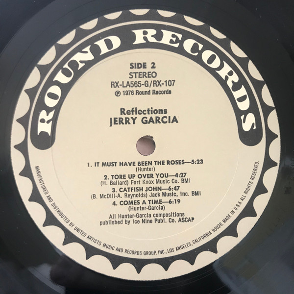 Jerry Garcia - Reflections | Round Records (RX-107) - 4 Jerry Garcia - Reflections | Round Records (RX-107) - 4