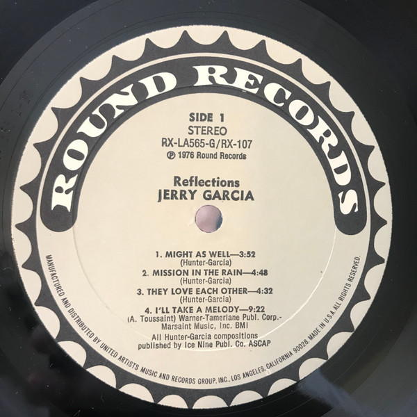Jerry Garcia - Reflections | Round Records (RX-107) - 3 Jerry Garcia - Reflections | Round Records (RX-107) - 3