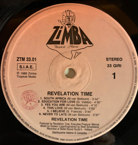 Revelation Time - Revelation Time | Zimba Tropical Music (ZTM 33.01) - 3