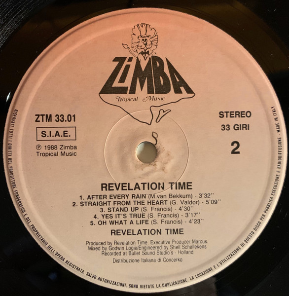Revelation Time - Revelation Time | Zimba Tropical Music (ZTM 33.01) - 4