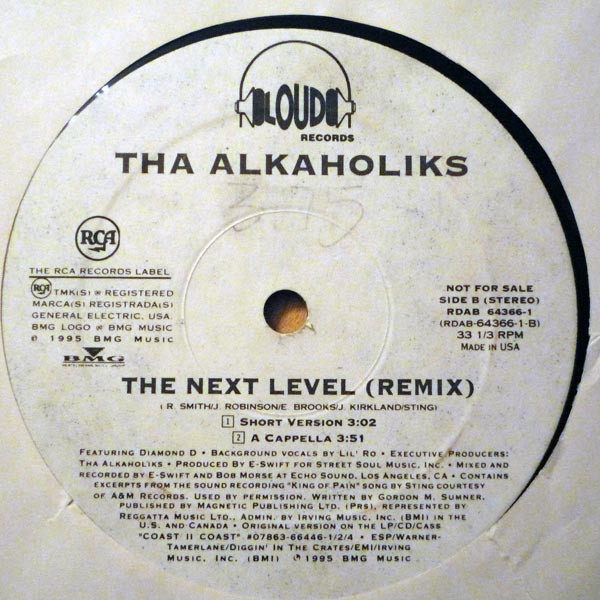 Tha Alkaholiks - The Next Level (Remix) | Loud Records (RDAB-64366-1) - 3 Tha Alkaholiks - The Next Level (Remix) | Loud Records (RDAB-64366-1) - 3