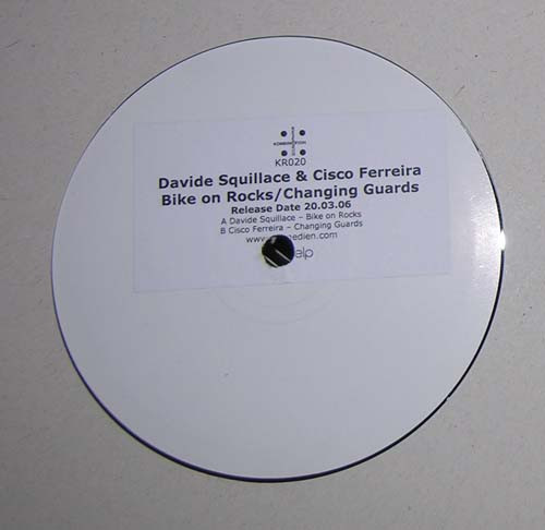 Davide Squillace / The Advent - Bike On The Rocks / Changing Guards | Kombination Research (KR020)