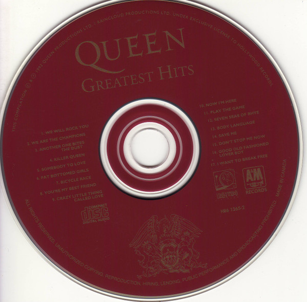 Queen - Greatest Hits [CD] | Hollywood Records (HR6 1265-2) - 3