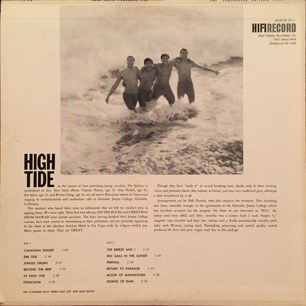 The Surfers - At High Tide | HiFi Records (R 411) - 2 The Surfers - At High Tide | HiFi Records (R 411) - 2