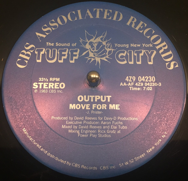 Output - Move For Me | Tuff City (4Z9 04230)