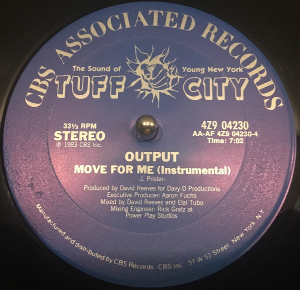Output - Move For Me | Tuff City (4Z9 04230) - 2 Output - Move For Me | Tuff City (4Z9 04230) - 2