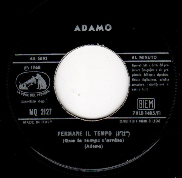 Adamo - Affida Una Lacrima Al Vento | La Voce Del Padrone (MQ 2127) - 4 Adamo - Affida Una Lacrima Al Vento | La Voce Del Padrone (MQ 2127) - 4