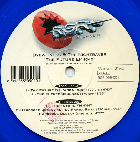 Dyewitness & The Nightraver - The Future EP (Rmx) | Red Gate Records (RGR 095-001) - 3 Dyewitness & The Nightraver - The Future EP (Rmx) | Red Gate Records (RGR 095-001) - 3