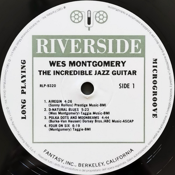 Wes Montgomery - The Incredible Jazz Guitar Of Wes Montgomery | Riverside Records (RLP-9320) - 3