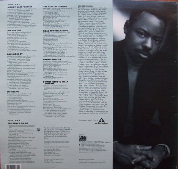 Paul Jackson Jr. - Out Of The Shadows | Atlantic (7 82065-1) - 2 Paul Jackson Jr. - Out Of The Shadows | Atlantic (7 82065-1) - 2