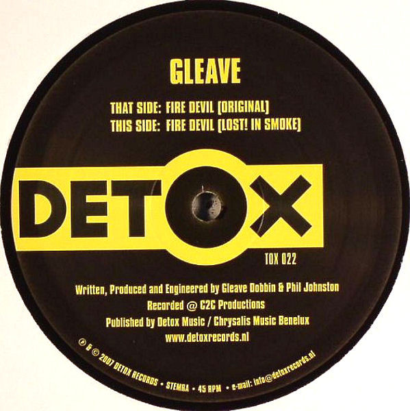 Gleave Dobbin - Fire Devil | Detox Records (TOX 022)
