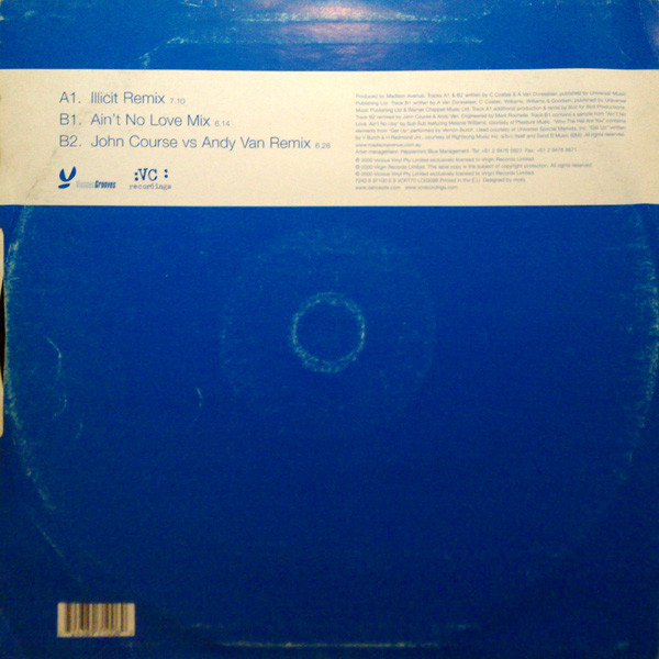 Madison Avenue - Who The Hell Are You | VC Recordings (VCRT70) - 2 Madison Avenue - Who The Hell Are You | VC Recordings (VCRT70) - 2