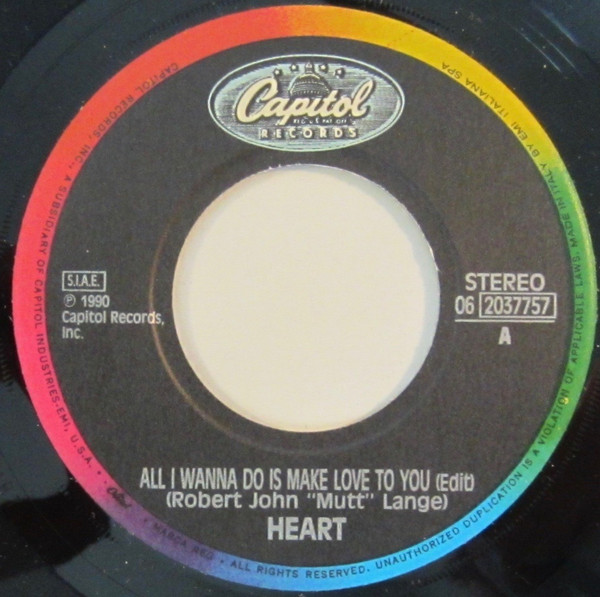 Heart - All I Wanna Do Is Make Love To You | Capitol Records (06 2037757) - 4 Heart - All I Wanna Do Is Make Love To You | Capitol Records (06 2037757) - 4