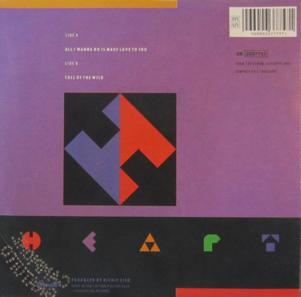 Heart - All I Wanna Do Is Make Love To You | Capitol Records (06 2037757) - 2 Heart - All I Wanna Do Is Make Love To You | Capitol Records (06 2037757) - 2