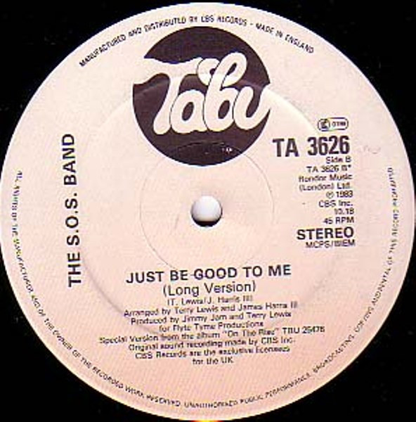 The S.O.S. Band - Just Be Good To Me | Tabu Records (TA 3626) - 4 The S.O.S. Band - Just Be Good To Me | Tabu Records (TA 3626) - 4