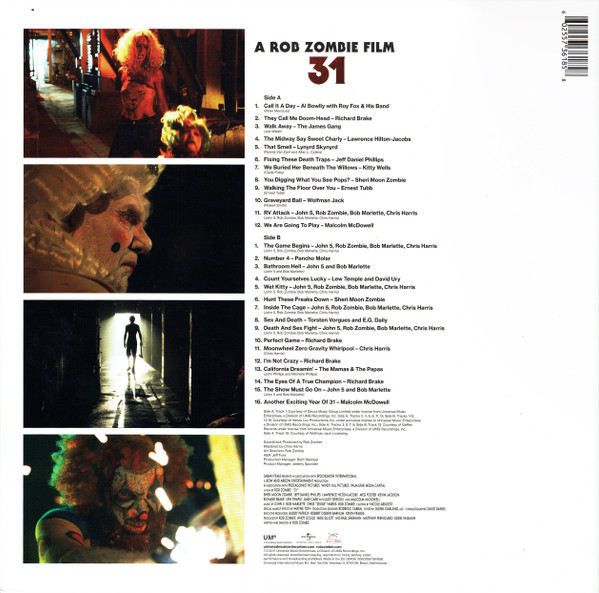 Various - A Rob Zombie Film 31 | UMe (00602557361858) - 4