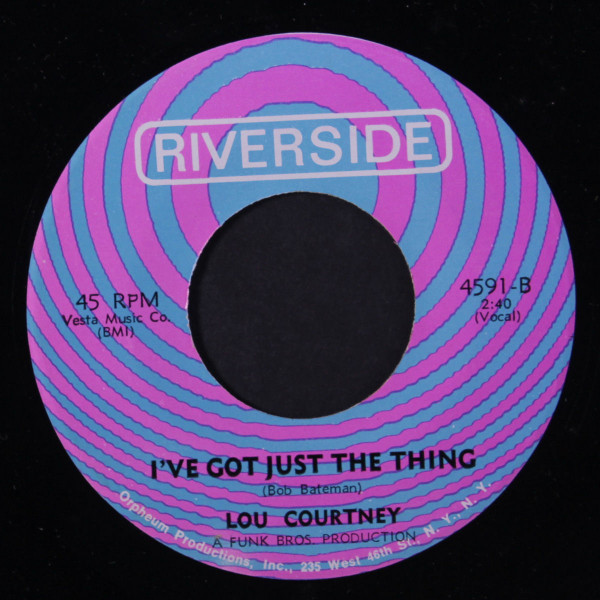 Lou Courtney - You Ain't Ready | Riverside Records (4591) - 2