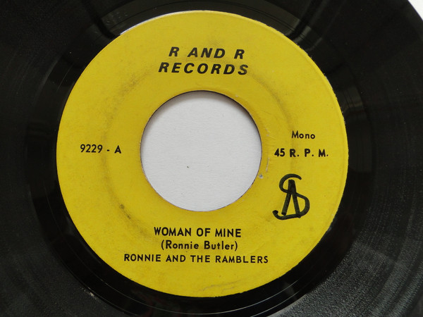 Ronnie Butler & The Ramblers - Woman Of Mine / Crow Calypso | R & R Records (9229) - main