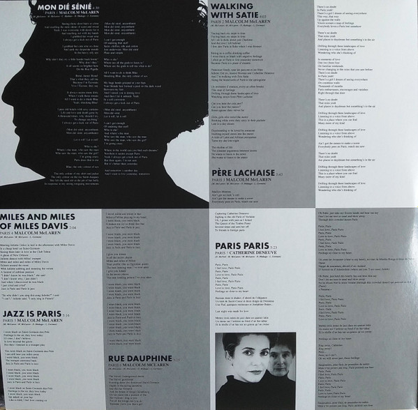 Malcolm McLaren , Catherine Deneuve , Françoise Hardy , Amina - Paris | Sony Music (19802803501) - 2