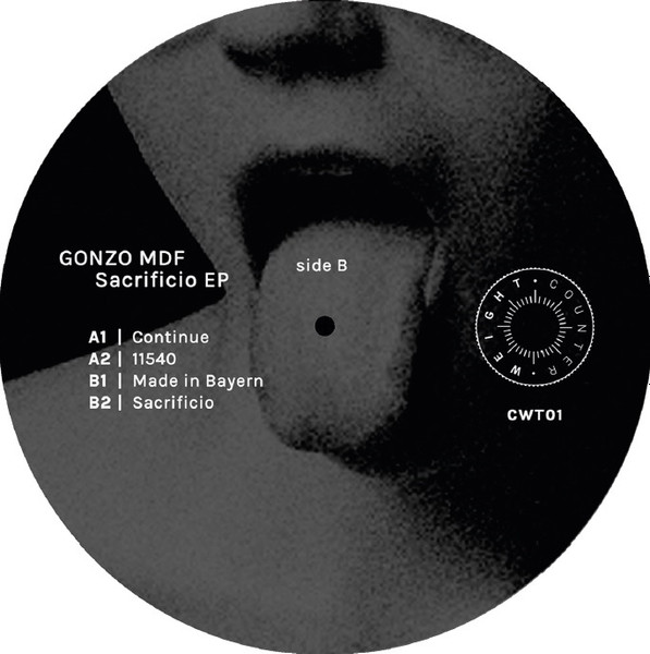 Gonzo MDF - Sacrificio EP | Counterweight (CWT01) - 2