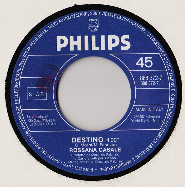 Rossana Casale - Destino | Philips (888 372-7) - 3