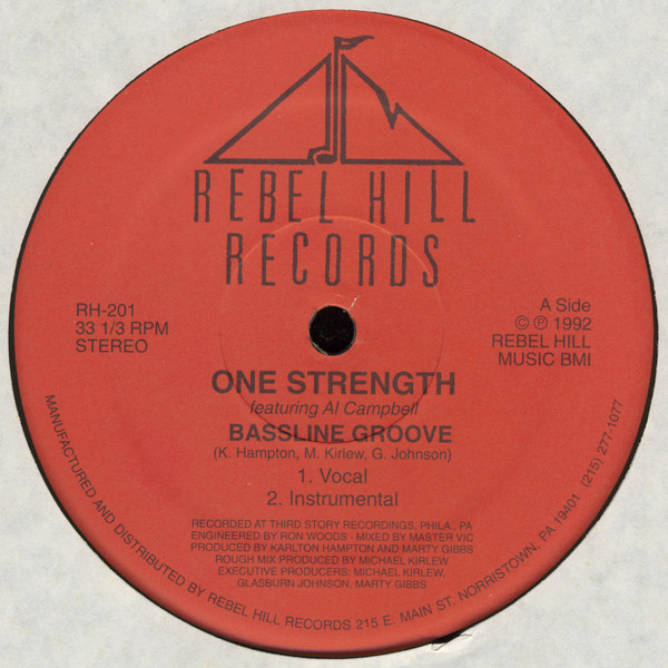 One Strength - Bassline Groove | Rebel Hill Records (RH-201)